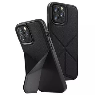 Uniq etui Transforma iPhone 13 Pro / 13 6,1" czarny/ebony black MagSafe - Etui i futerały do telefonów - miniaturka - grafika 1