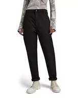 Spodnie damskie - G-STAR RAW Damskie spodnie chinosy Boyfriend zwężane, Czarny (Dk Black C072-6484), 30W - miniaturka - grafika 1