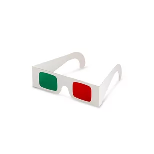 Okulary 3D (Czerwone/Zielone) [Ilość: 1 Szt] - Okulary 3D - miniaturka - grafika 1