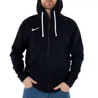 Bluzy sportowe męskie - Bluza Nike Park 20 Fleece Full-Zip Hoodie CW6887-010 - czarne - miniaturka - grafika 1