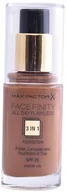 Podkłady do twarzy - Podkład Max Factor Facefinity 3 In 1 Primer Concealer And Foundation SPF20 100 Suntan 30 ml (3614225851728) - miniaturka - grafika 1