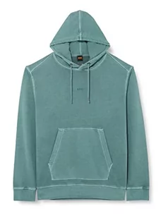 BOSS Męska bluza z kapturem Wefadehoody, zielona (Open Green), XXL - Bluzy męskie - miniaturka - grafika 1