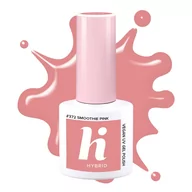 Lakiery hybrydowe - HI HYBRID Lakier hybrydowy 372 Smoothie Pink 5ml - miniaturka - grafika 1