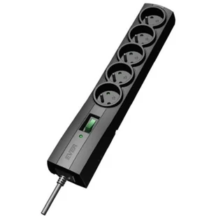Ever Listwa zasilająca CLASSIC1.5 m CZARNA (T/LZ09-CLA015/0000) - Listwy zasilające - miniaturka - grafika 1