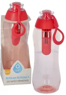 Butelki filtrujące - Butelka Filtrująca Dafi Soft 0,3L + 1 Filtr Czerwona Makowa - miniaturka - grafika 1