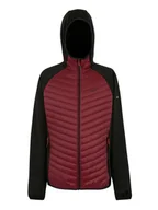 Kurtki i kamizelki sportowe męskie - Regatta Kurtka hybrydowa "Andreson" w kolorze bordowym - miniaturka - grafika 1