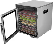 Suszarki do grzybów, owoców i warzyw - SUSZARKA ZE STALI NIERDZEWNEJ DO GRZYBÓW OWOCÓW MOCNA 800 W XXL Z TIMEREM - miniaturka - grafika 1