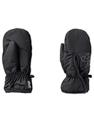 Rękawiczki - Jack Wolfskin Unisex dziecięce rękawiczki Easy Entry MitTEN K, czarne, 104 1900186 - miniaturka - grafika 1