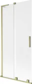 Parawany nawannowe - Mexen Velar L parawan nawannowy 2-skrzydłowy rozsuwany 90 x 150 cm, szron, złoty szczotkowany - 896-090-003-31-55 - miniaturka - grafika 1