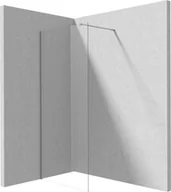 Ścianki i drzwi prysznicowe - Deante Prizma Ścianka prysznicowa walk-in stal szczotkowana 80cm KTJ_F38P - miniaturka - grafika 1