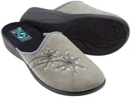 Kapcie damskie - Pantofle kapcie damskie 26603 dmuchawce ADANEX - miniaturka - grafika 1