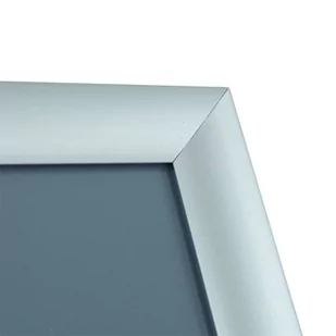 Ramka aluminiowa na plakaty A4 OWZ pleksi 21x29,7cm /RPA4AL YU/ - Systemy ekspozycyjne i znaki informacyjne - miniaturka - grafika 1