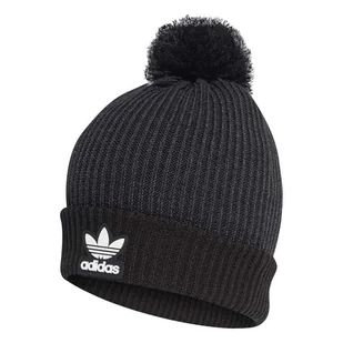 Czapka zimowa adidas Adicolor Collegiate Z pomponem Damska H35510 - Czapki damskie - miniaturka - grafika 1