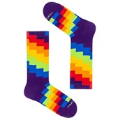 Skarpetki męskie - Kolorowe skarpetki - Tylna 99m1 - 36-40 - miniaturka - grafika 1
