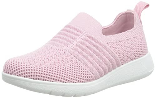 Clarks Ezera Walk T. Sneakersy dla chłopców i dziewczynek, Light Pink, 19,5 EU, jasnoróżowy, 19.5 EU