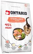 Sucha karma dla kotów - Ontario Sterilised Salmon 400g Sucha Karma Dla Kota - miniaturka - grafika 1