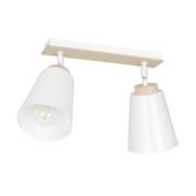 Lampy sufitowe - Emibig ATLAS 2 WHITE 724/2 lampa sufitowa 2x60W/E27 IP20 724/2 - miniaturka - grafika 1