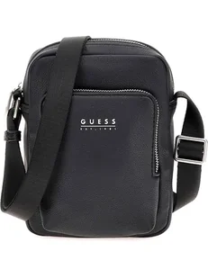 Guess Torebka w kolorze czarnym - 14 x 20 x 4 cm - Torby męskie - miniaturka - grafika 1