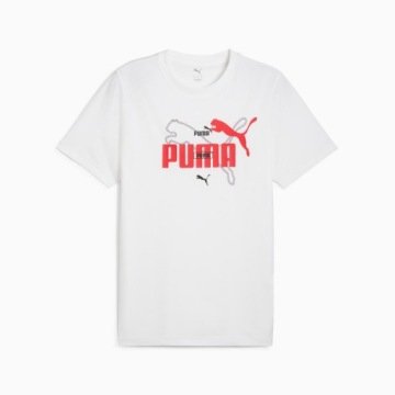 Koszulka męska Puma Ess Logo Lab Summer biała 68467102 r M