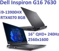 Laptopy - DELL Inspiron G16 7630 i9-13900HX 64GB 1TB SSD 16" QHD+ 2560x1600 240Hz GeForce RTX 4070 8GB Win11 - miniaturka - grafika 1