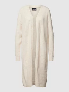 Swetry damskie - Długi kardigan w jednolitym kolorze model ‘JULIANA’ - grafika 1