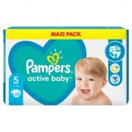 Pieluchy - Pampers Active Baby Economy Pack 5 Junior 51szt - miniaturka - grafika 1
