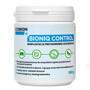 BIONIQ - CONTROL - Eksploatacja przydomowej oczyszczalni 500g - Szamba i oczyszczalnie ścieków - miniaturka - grafika 1