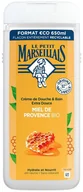 Kosmetyki do kąpieli - Le Petit Marseillais Żel pod prysznic Miód 650ml - miniaturka - grafika 1