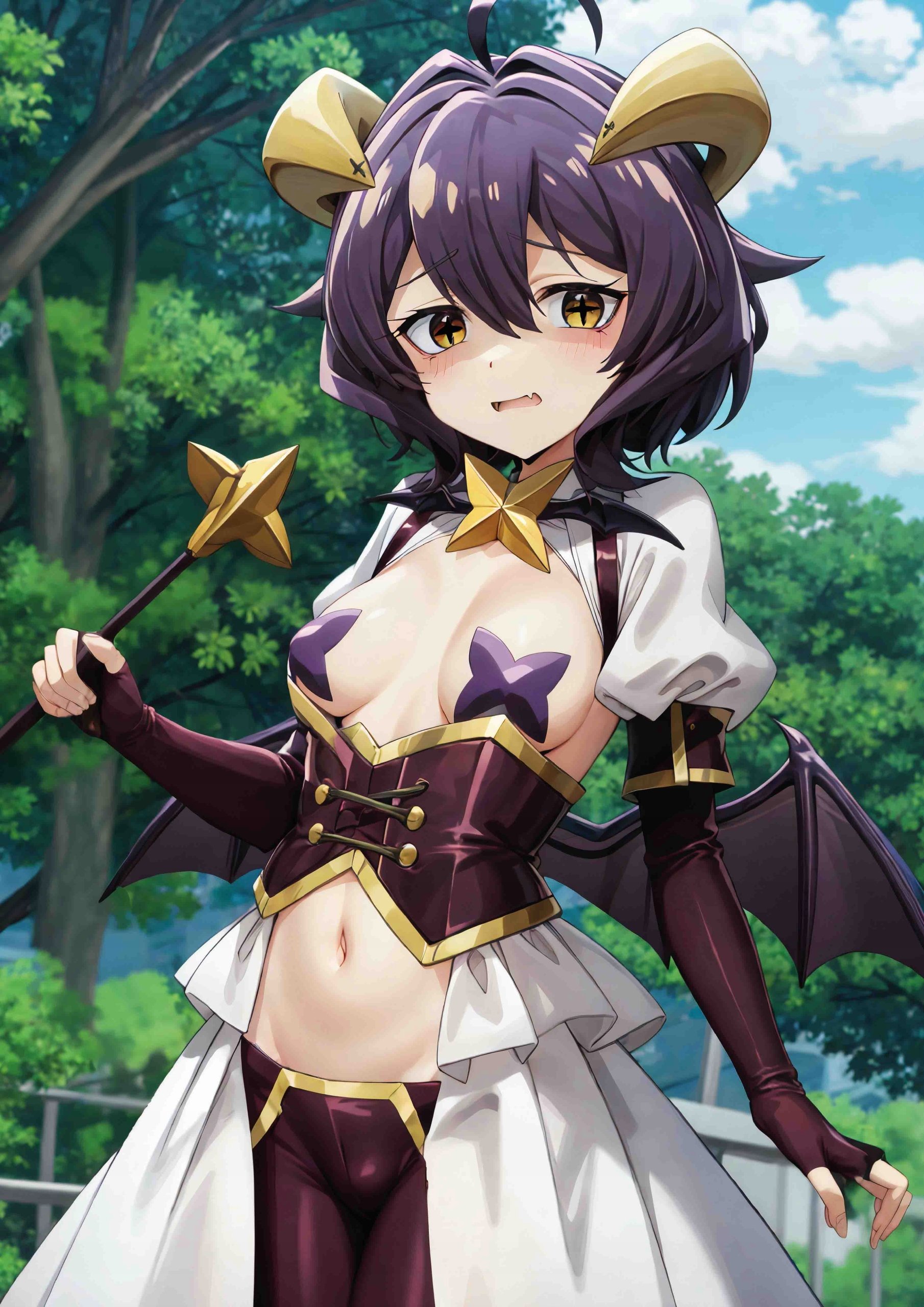 Plakat A2 anime manga Mahou Shoujo ni Akogarete Gushing over Magical Girls