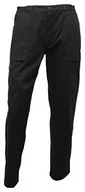 Spodenki męskie - Regatta Action Trousers Męskie spodnie trekkingowe 30W / 29L czarny - miniaturka - grafika 1