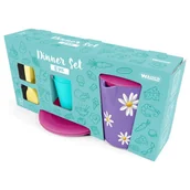 Zabawy w naśladowanie dorosłych - Party Time zestaw naczyń obiadowy mały - miniaturka - grafika 1