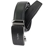 Paski - męski pasek z prawdziwej skóry Pierre Cardin 661 HY09 - miniaturka - grafika 1