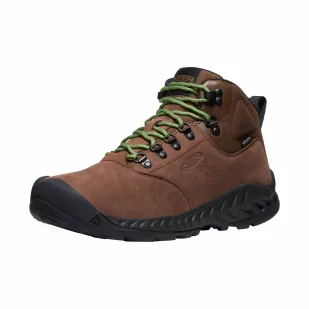 Buty trekkingowe męskie KEEN NXIS EXPLORER MID WP - Buty trekkingowe męskie - miniaturka - grafika 4