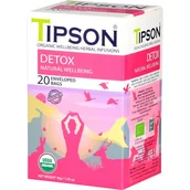 Herbata - Tipson DETOX herbata ziołowa RUMIANEK BAZYLIA ASHWAGANDHA saszetki - 20 x 1,5 g - miniaturka - grafika 1