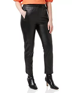 Spodnie damskie - Oakwood Damskie spodnie na prezent, czarny (Noir 501), S - grafika 1