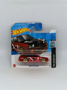 HOT WHEELS BMW M3 WAGON Czerwony - Zabawki zdalnie sterowane - miniaturka - grafika 1