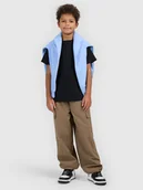 Koszulki dla chłopców - 4F T-shirt gładki chłopięcy - czarny 158 (12-13 lat) - miniaturka - grafika 1