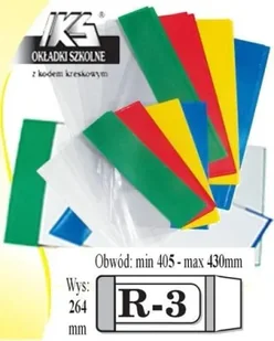 Okładka książkowa regulowana R-3 (10szt) IKS - Dyplomy i okładki - miniaturka - grafika 1