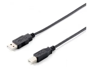 Equip męskie - męskie Kabel USB,1 m, czarny, podwójny ekran (128863) - Kable USB - miniaturka - grafika 5