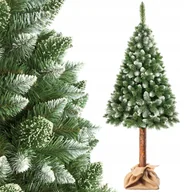Choinki - Sztuczna choinka na pniu 180 cm, sosna diamentowa - miniaturka - grafika 1