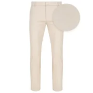 Spodnie męskie - Beżowe bawełniane spodnie casualowe Pako Lorente roz. W36 L32 - miniaturka - grafika 1