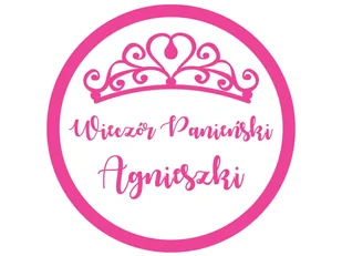 Dekoracyjny opłatek tortowy na Wieczór Panieński - 20 cm - Ciasta i półprodukty do ciast - miniaturka - grafika 1