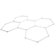 Lampy sufitowe - Plafon Geometric System 5 LED LP-0109/5C 4K - miniaturka - grafika 1