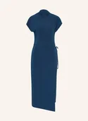Sukienki - Calvin Klein Sukienka Z Dżerseju W Stylu Kopertowym blau - miniaturka - grafika 1