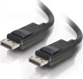 Kable komputerowe i do monitorów - Kabel C2G C2G 6ft Ultra High Definition DisplayPort Cable with Latches - 8K DisplayPort Cable - M/M - DisplayPort-Kabel - DisplayPort M zu DisplayPort M - 1.83 m - Schwarz - miniaturka - grafika 1