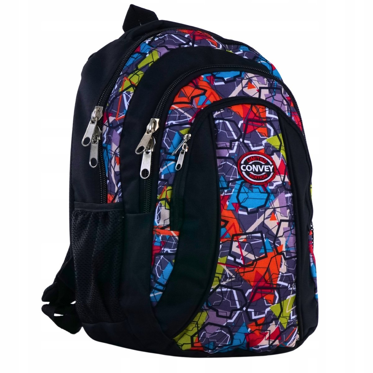Plecak szkolny młodzieżowy Klasa 1-4 42x34x19cm Produkt Polski Convey