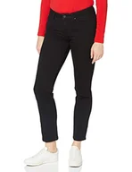 Spodnie damskie - Tommy Hilfiger Rome Straight Rw Black spodnie damskie, czarny, 24W / 30L - miniaturka - grafika 1