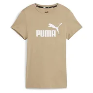 Koszulki i topy damskie - Koszulka sportowa damska Puma Ess Logo Tee - miniaturka - grafika 1