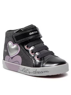 Buty dla dziewczynek - Geox Sneakersy B Kilwi G. B B16D5B 022HI C9002 M Szary - grafika 1