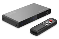 Inne akcesoria audio-wideo - Digitus Przełącznik 4K HDMI, 3 x 1 - miniaturka - grafika 1